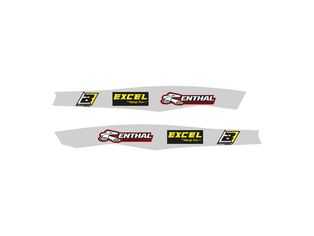Blackbird Swingarm Stickers For KTM EXC150 TBI 2024-2025 - Grey