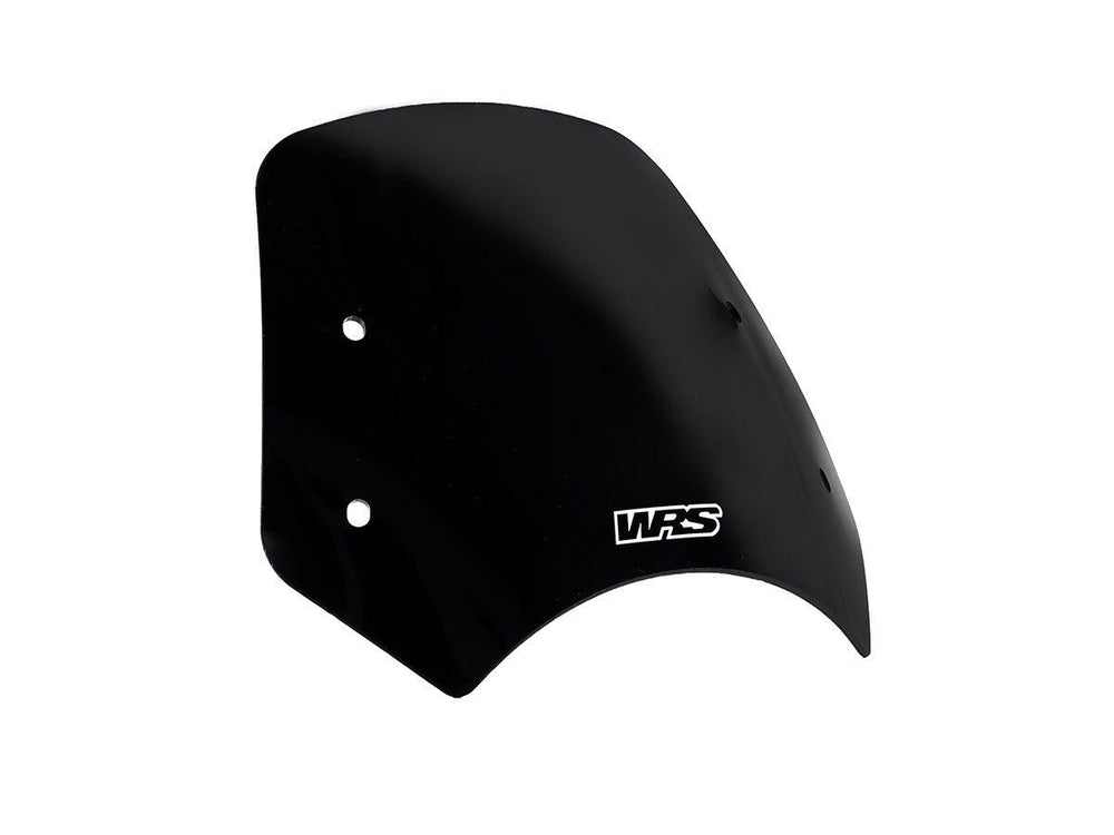 WRS Windscreen For Benelli Leoncino 500 ABS 2017-2023 19 cm (7-1/2") - Black