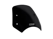 WRS Windscreen For Benelli Leoncino 500 ABS 2017-2023 19 cm (7-1/2") - Black