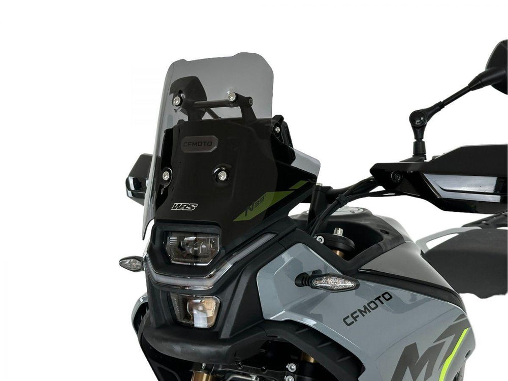 WRS Windscreen For CF Moto MT 450 ABS 2024-2026 - Dark Smoke