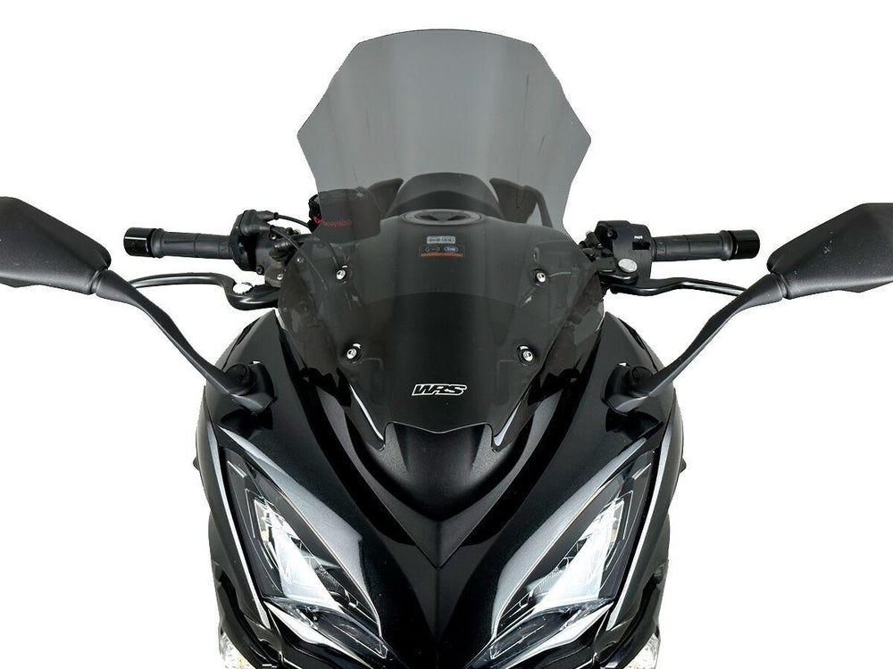 WRS Windscreen For Kawasaki Ninja 1000 SX ABS 2020-2023 47 cm (18-1/2") - Dark Smoke