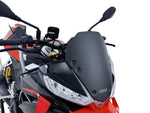 WRS Windscreen For Aprilia Tuono V4 1100 RR ABS 2025 - Black