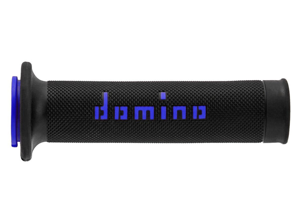 Domino A010 Grips - Black/Blue