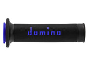 Domino A010 Grips - Black/Blue