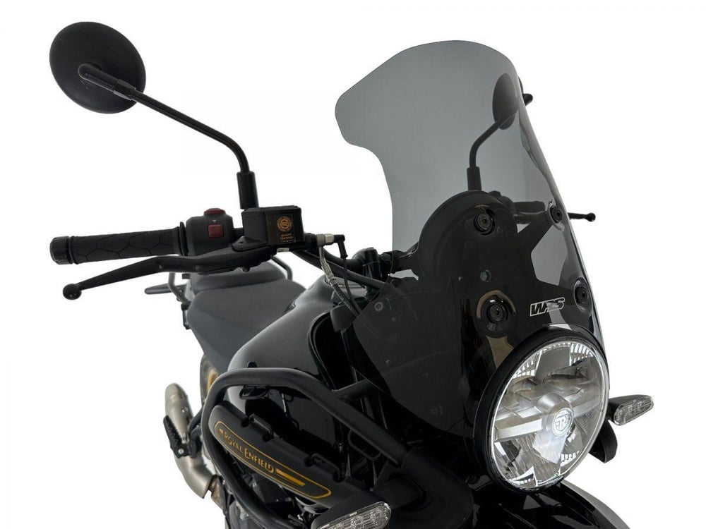 WRS Windscreen For Royal Enfield Himalayan 450 ABS 2024-2025 32.5 cm (12-3/4") - Dark Smoke