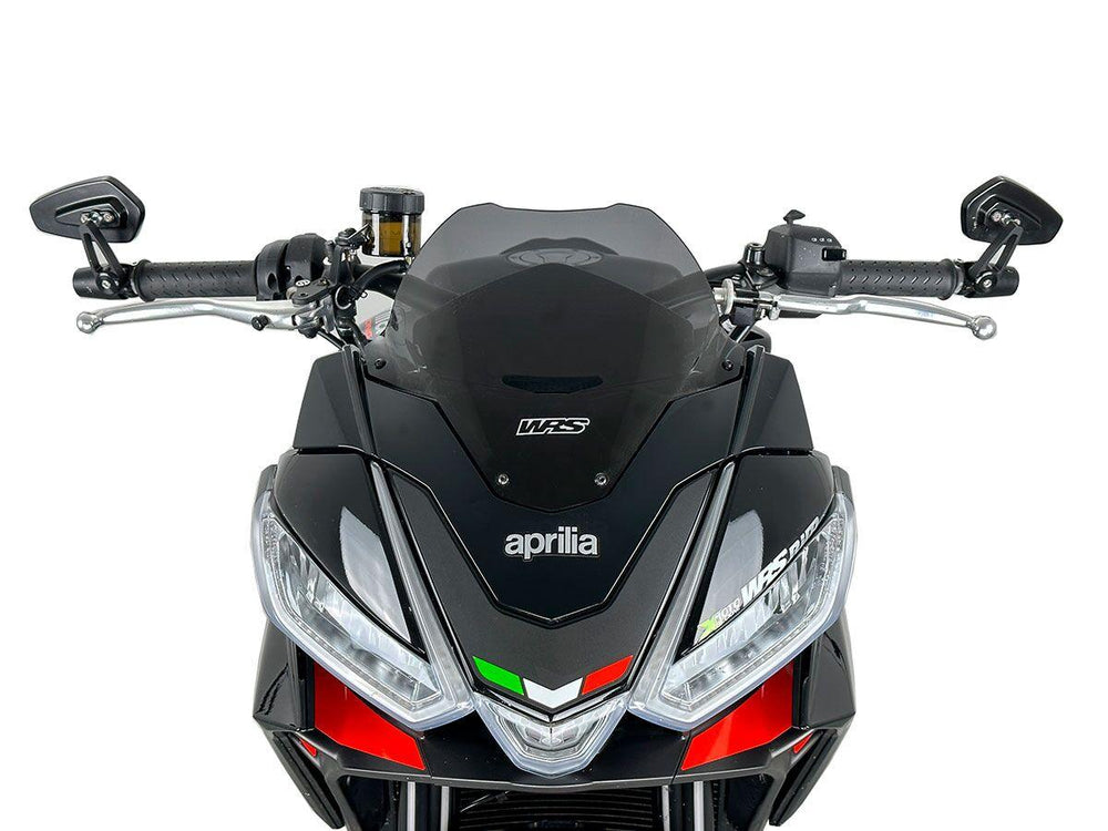 WRS Windscreen For Aprilia Tuono 660 ABS 2021-2024 23.5 cm (9-1/4") - Dark Smoke