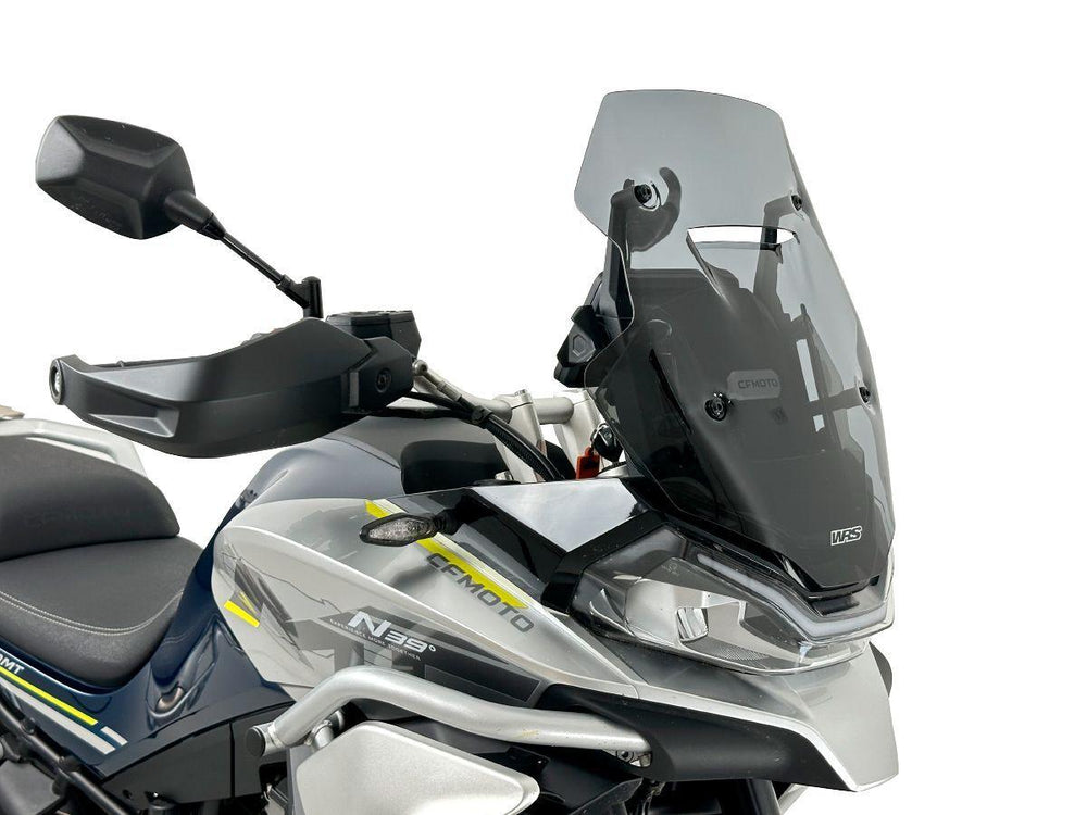 WRS Windscreen Standard CF MOTO 800MT For CF Moto MT 800 ABS 2022-2024 46.5 cm (18-1/4") - Dark Smoke