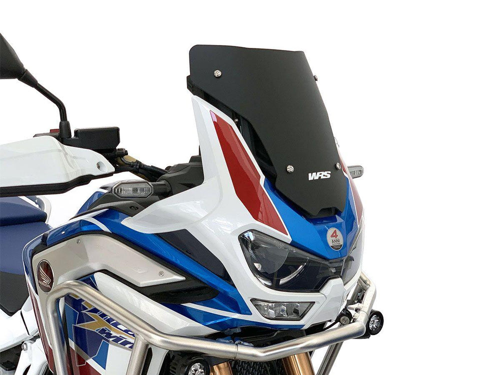WRS Windscreen For Honda CRF1100L ABS Africa Twin 2020-2024 31 cm (12-1/4") - Black