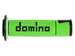 Domino A450 Road/Race Grips - Green/Black