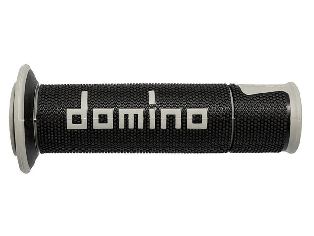 Domino A450 Road/Race Grips - Black/Grey
