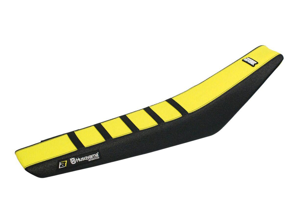 Blackbird Seat Cover For Husqvarna FC250 2019-2022 - Black/Yellow