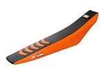 Blackbird Double Grip 3 Seat Cover For KTM  SX125 2023 - Black/Orange