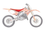 Blackbird Seat Cover For Honda CR125 2002-2007 - Red