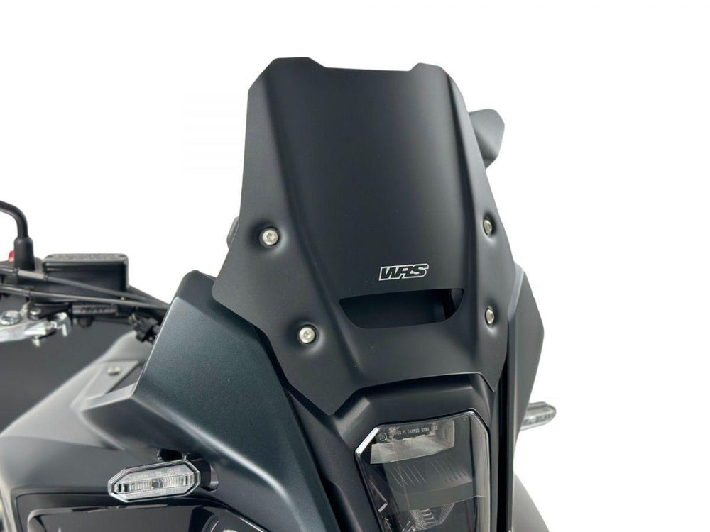 WRS Windscreen For Honda NX 500 A 2024-2026 27 cm (10-5/8") - Black