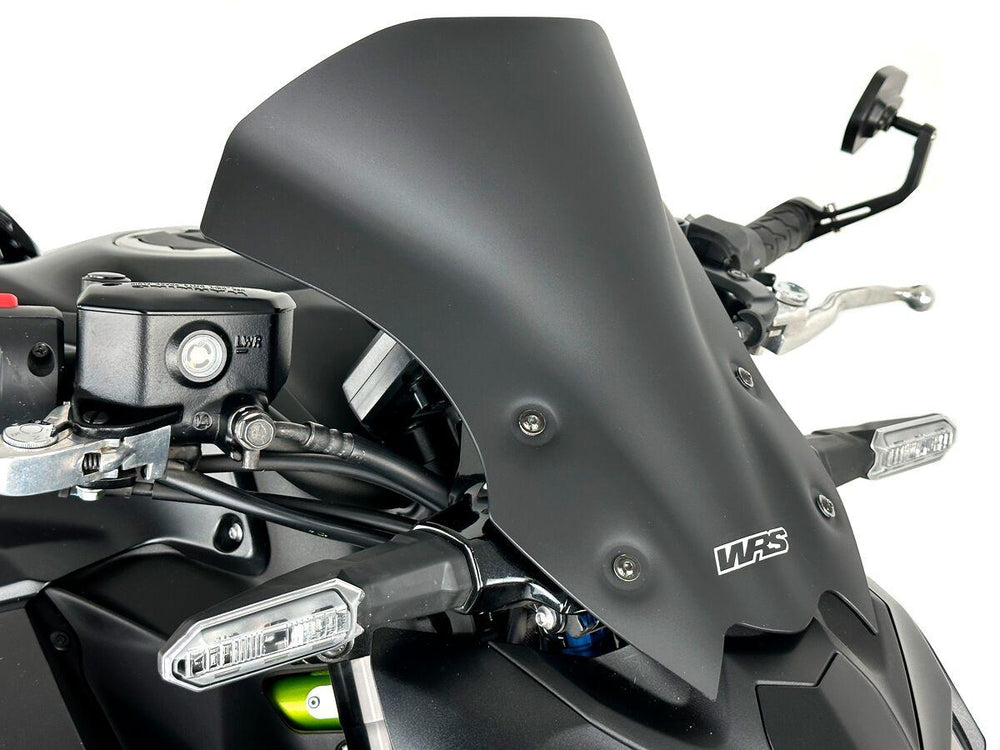 WRS Windscreen For Kawasaki Z 900 ABS 2020-2024 31 cm (12-1/4") - Black