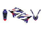 Blackbird Dream 5 Graphic Kit For Yamaha YZ125 2015-2021 - Black/Blue/Red/Silver