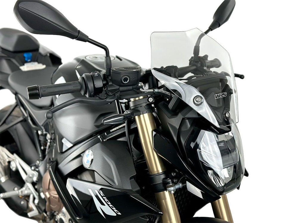 WRS Windscreen For BMW S 1000 R ABS 2022-2024 31 cm (12-1/4") - Clear
