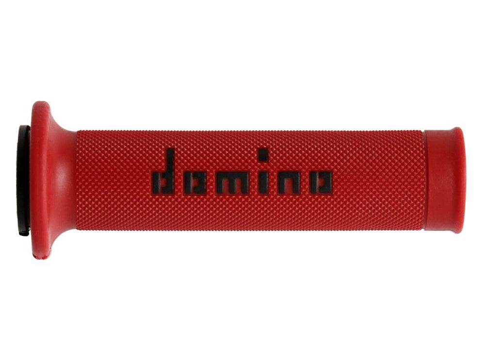Domino A010 Grips - Black/Red