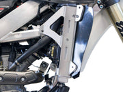 AXP Radiator Braces For Yamaha WRF250 2020-2024 - Silver