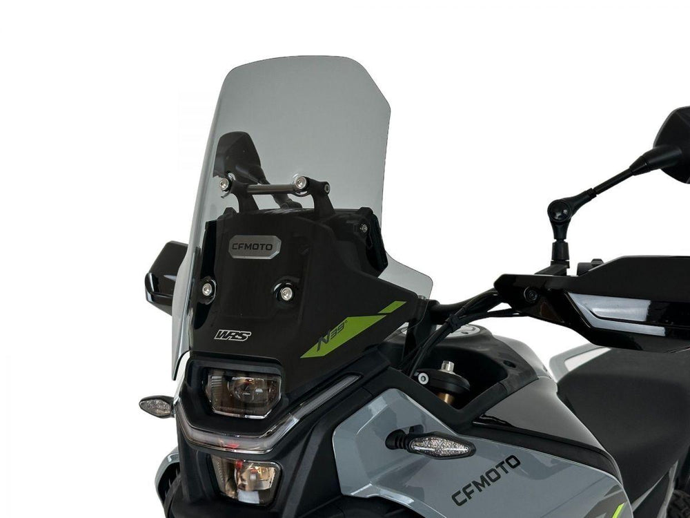 WRS Windscreen Touring CF Moto For CF Moto MT 450 ABS 2024-2026 36 cm (14-1/4") - Dark Smoke