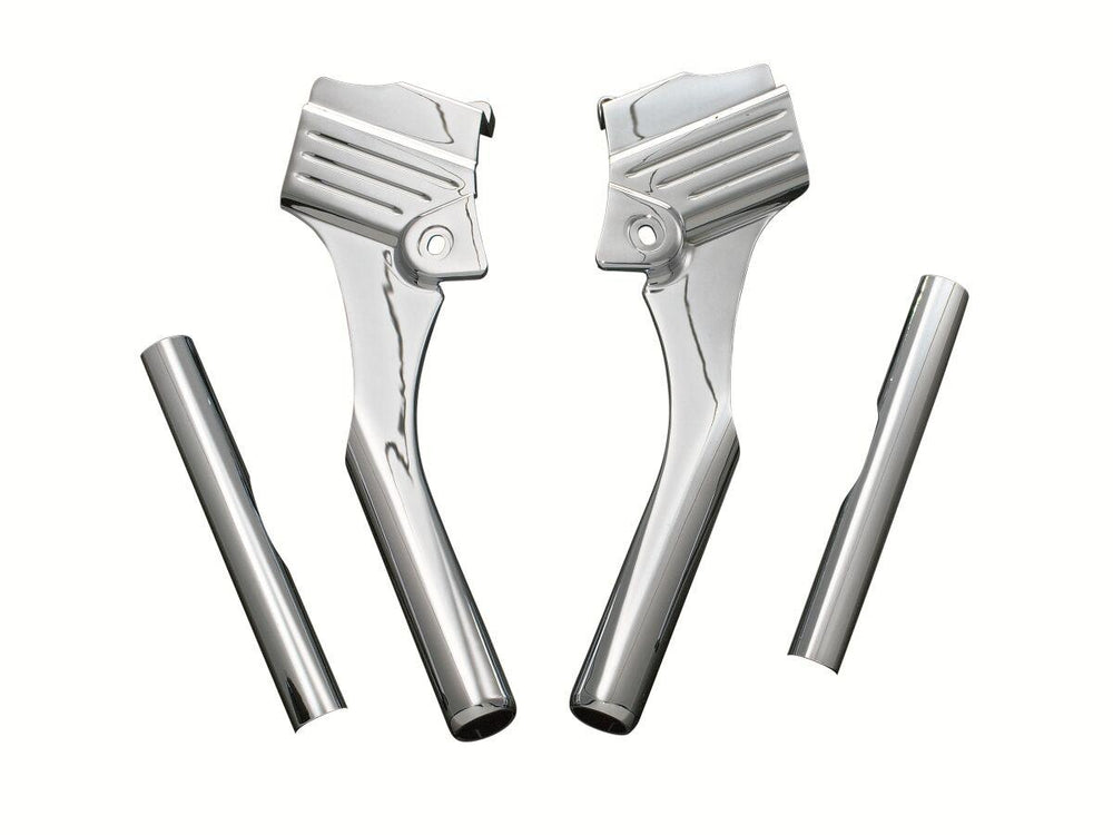 Kuryakyn Deluxe Neck Cover Kit For Harley Davidson FLHR 1340 1995-1998 - Chrome