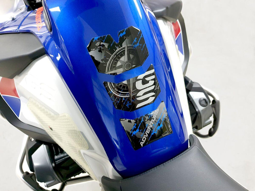 Onedesign Resin/Soft Touch Tank Pad For BMW R 1200 GS 2006-2019 - Black/Blue/Carbon/Grey
