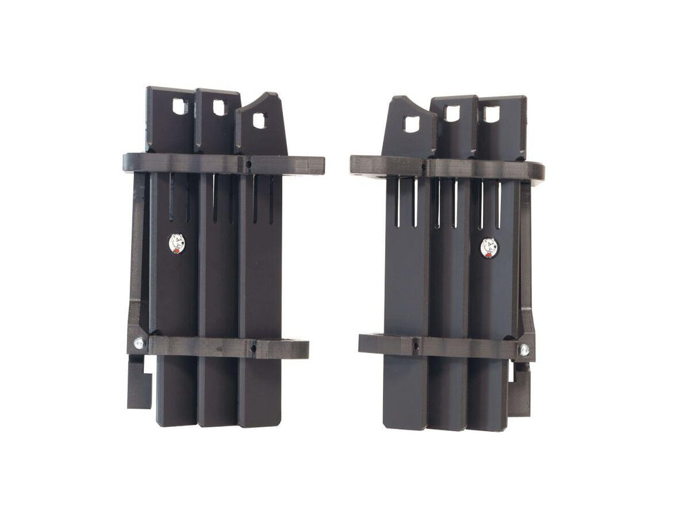 AXP HDPE Radiator Braces For Sherco SE 125 2025-2026 - Black