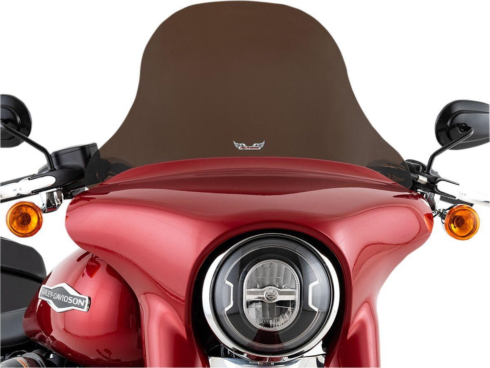 Slipstreamer Windshield For Harley Davidson FLSB 1750 2018-2020 25.4 cm (10") - Dark Smoke