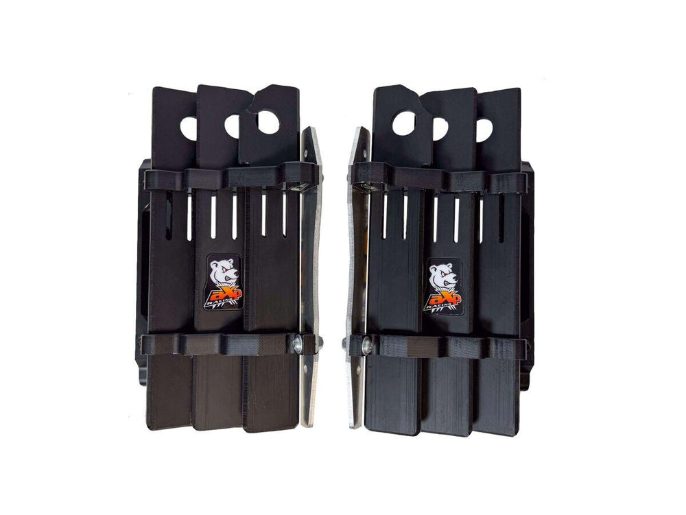 AXP HDPE Radiator Braces For Gas Gas EC 250 2024-2025 - Black