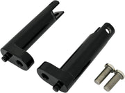 Drag Specialties Passenger Foot Peg Mount Kit For Harley Davidson FLHR 1340 1994-1998 Rear - Black