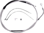 Magnum Shielding High-Efficiency  Stainless Clutch Cable For Harley Davidson FLH 1868 2021 172 cm (67-3 4") - Polished