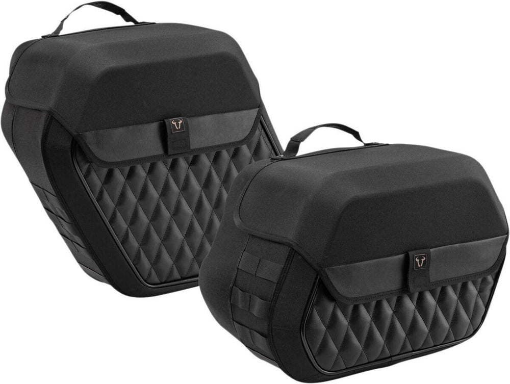 SW Motech Legend Gear LH1/LH2 Side Pannier Bag System For Honda CMX 500 Rebel 2017-2024 - Black