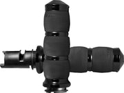 Avon Grips 3-Ring Air Cushioned Grips For Harley Davidson FLDE 1750 2018-2020 No Flange - Black