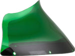 Klock Werks Kolor Flare Windshield For Harley Davidson FXRP 1340 1984 23 cm (9") - Green