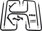 Drag Specialties Saddlebag Guard Side Rail Kits For Harley Davidson FLHR 1340 1997-1998 - Black