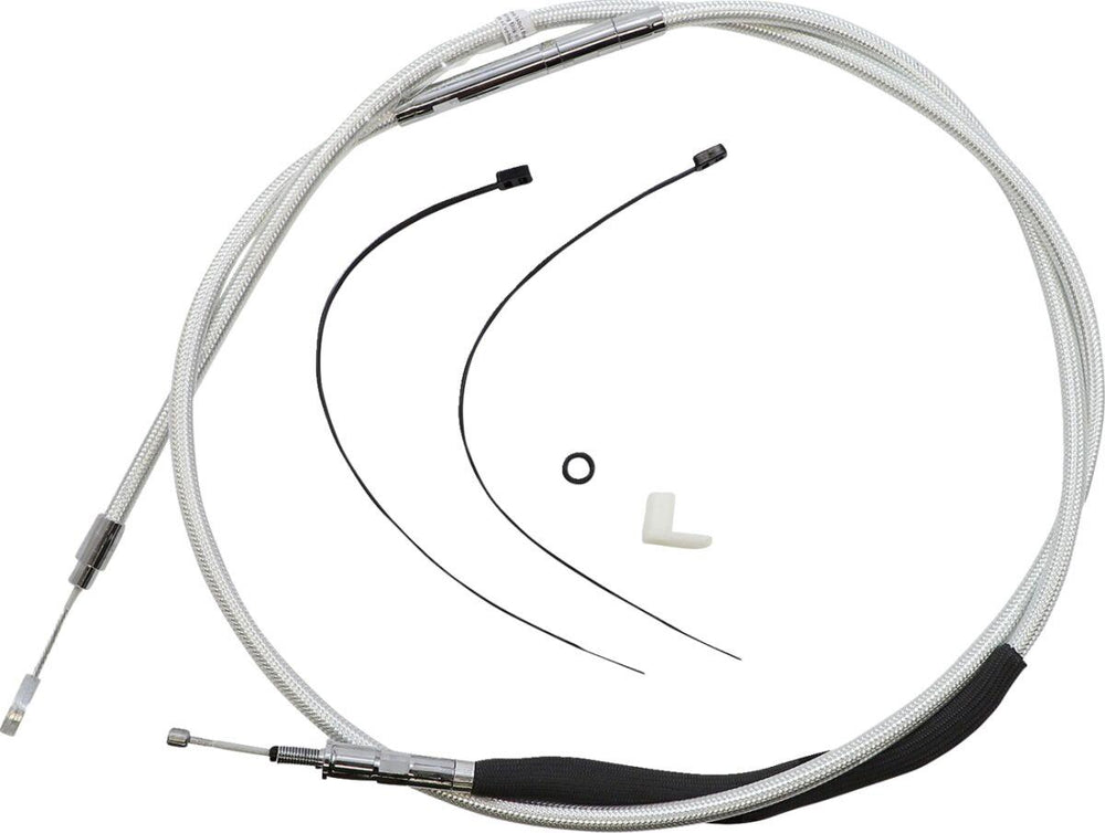 Magnum Shielding Sterling Chromite II Designer Handlebar Cable Install Kit For Harley Davidson FLHR 1750 2021-2022 45.5 - 51cm (18" - 20") - Chrome Clear-Coated