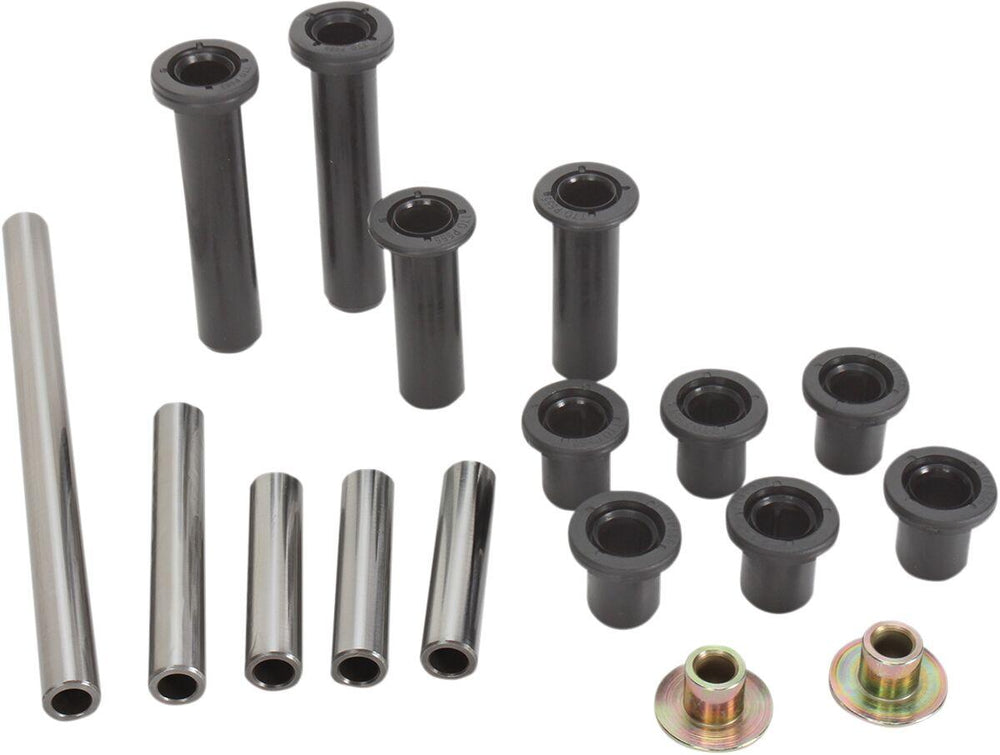 Moose Racing Independent Suspension Linkage Rebuild Kit For Polaris Ranger RZR 4 800 4X4 2010-2013 Rear - Set Of 14 - Black/Silver