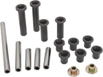 Moose Racing Independent Suspension Linkage Rebuild Kit For Polaris Ranger RZR 4 800 4X4 2010-2013 Rear - Set Of 14 - Black/Silver