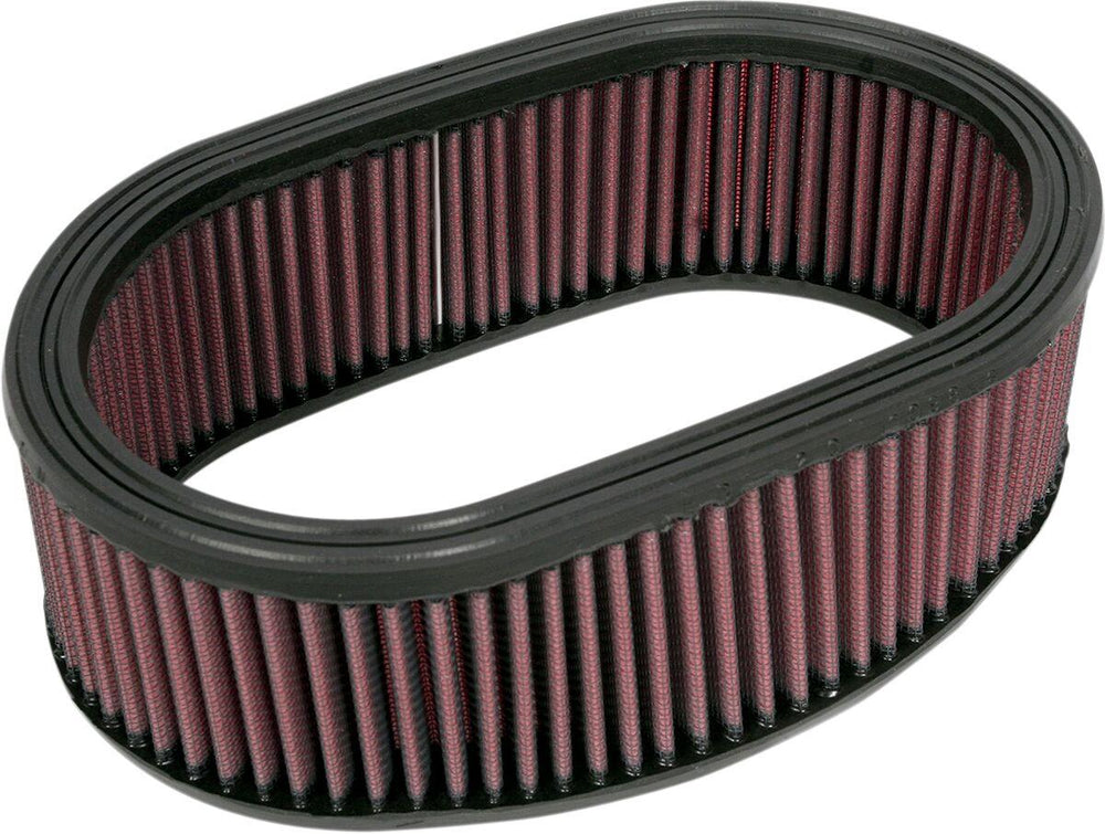K&N High Flow Air Filter For Harley Davidson FX 1200 1977-1978 - Black Red