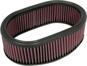 K&N High Flow Air Filter For Harley Davidson FX 1200 1977-1978 - Black Red