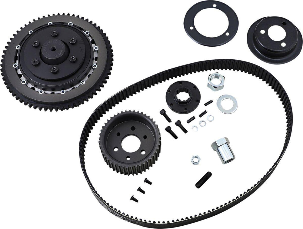 Belt Drives LTD 8mm Belt Drive With Quiet Clutch System For Harley Davidson FL 1200 1970-1977
