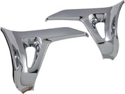 Show Chrome Battery Side Cover Trims For Honda GL 1800 Gold Wing 2001-2010 - Chrome