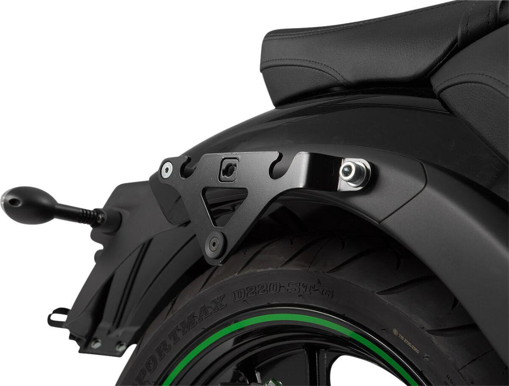 SW Motech SLH Side Pannier Carrier For Kawasaki EN 650 2015-2016 Right - Black