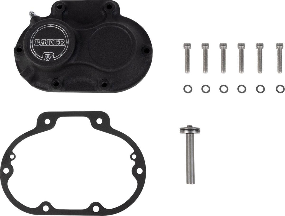 Baker Drivetrain Function-Formed Transmission Side Cover Assembly For Harley Davidson FLD 1690 2012-2013 - Black