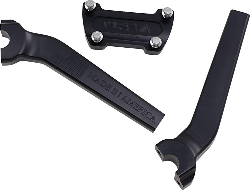 Thrashin Supply Co Handlebar Riser 24 cm (9-1/2") - Black
