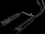 Khrome Werks 2-into-2 Dominator Exhaust System For Harley Davidson FLHR 1450 2000 - Eclipse