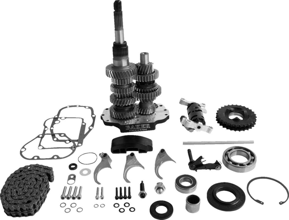 Baker Drivetrain Direct Drive 6-Speed Gear Set For Harley Davidson FLHR 1450 2001-2006