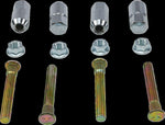 Moose Racing Wheel Stud/Nut Kit For Polaris Ranger RZR 4 800 4X4 2011 Front - Silver