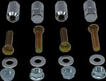 Moose Racing Wheel Stud/Nut Kit For Polaris Ranger 800 Crew 4X4 2010-2012 Front - Silver