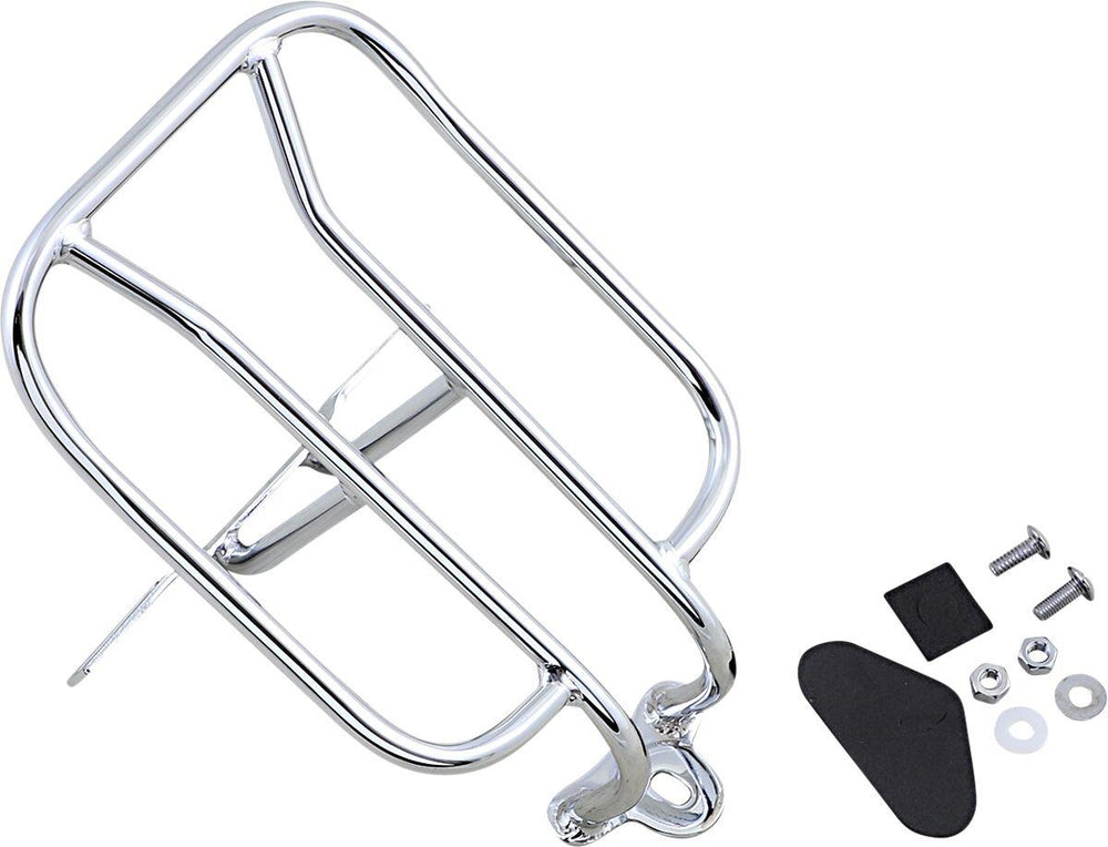 Drag Specialties Fender Luggage Rack For Harley Davidson XL 1200 C 1996-2020 - Chrome